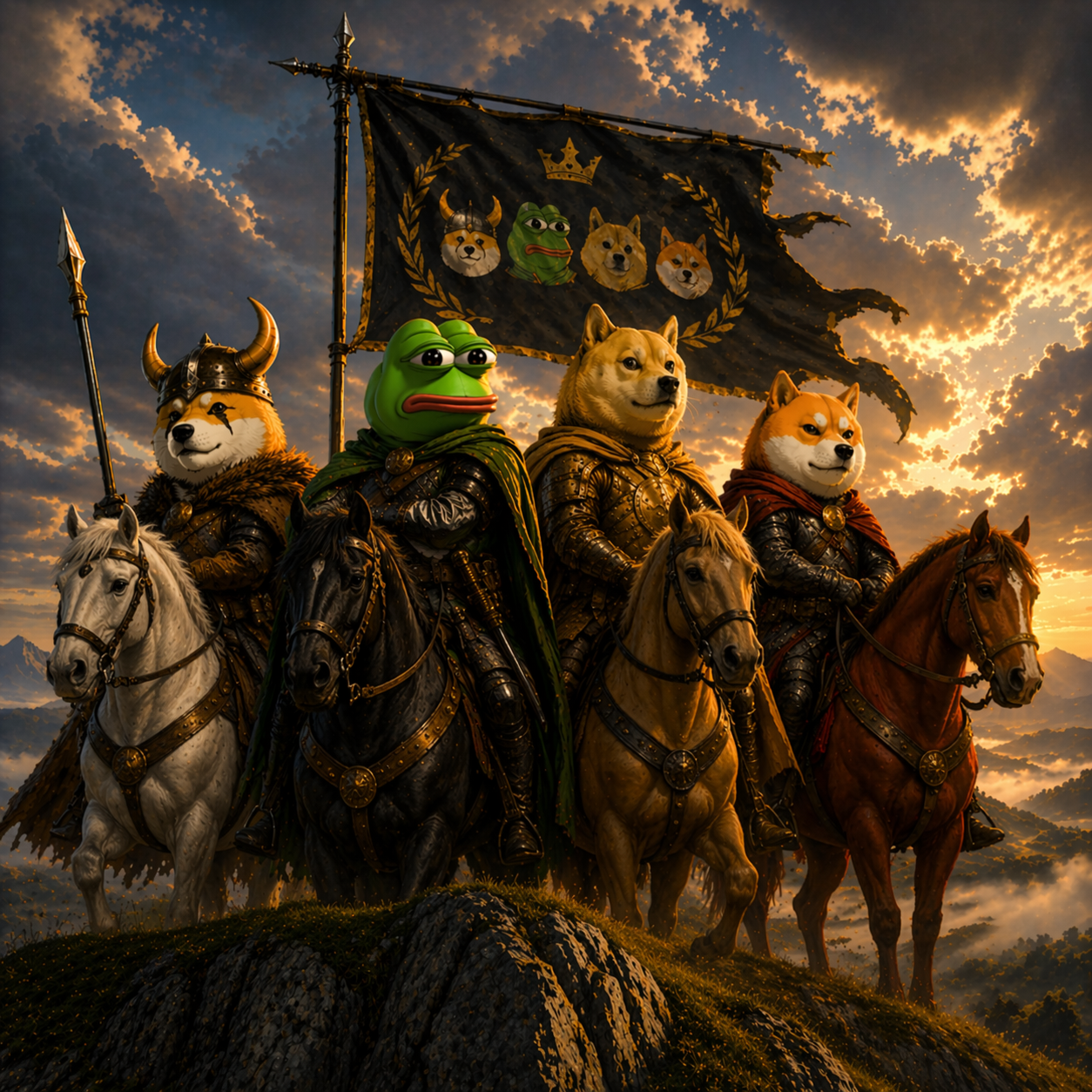 The Four Horsemen logo artwork